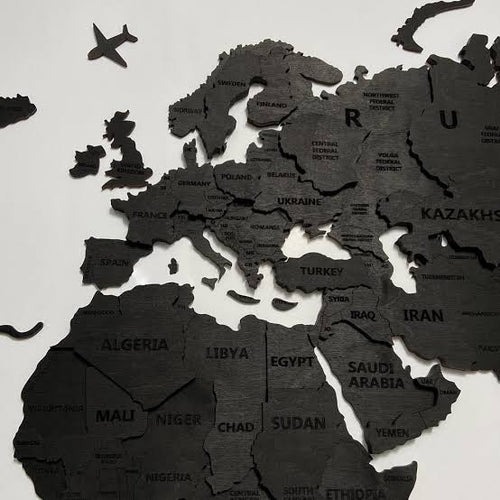 3D SchwarzeHolz - Landkarte